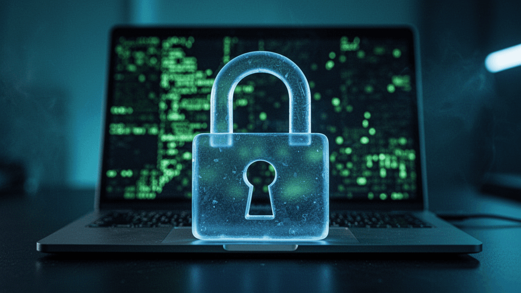 Security shield overlay on a Linux terminal running an OpenClaw self-hosted AI agent