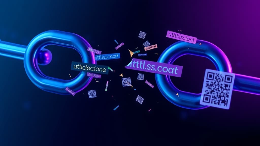 Web browser address bar representing URL shortener tools and link management