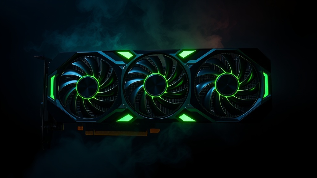 Nvidia RTX 5080 Founders Edition graphics card on a desk